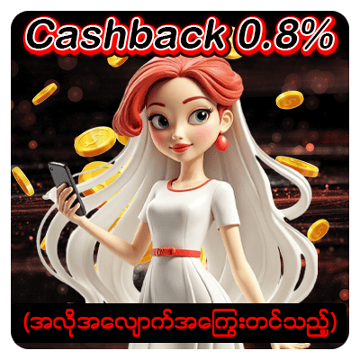 နေ့စဥ်ပြန်အမ်းငွေ 0.8%